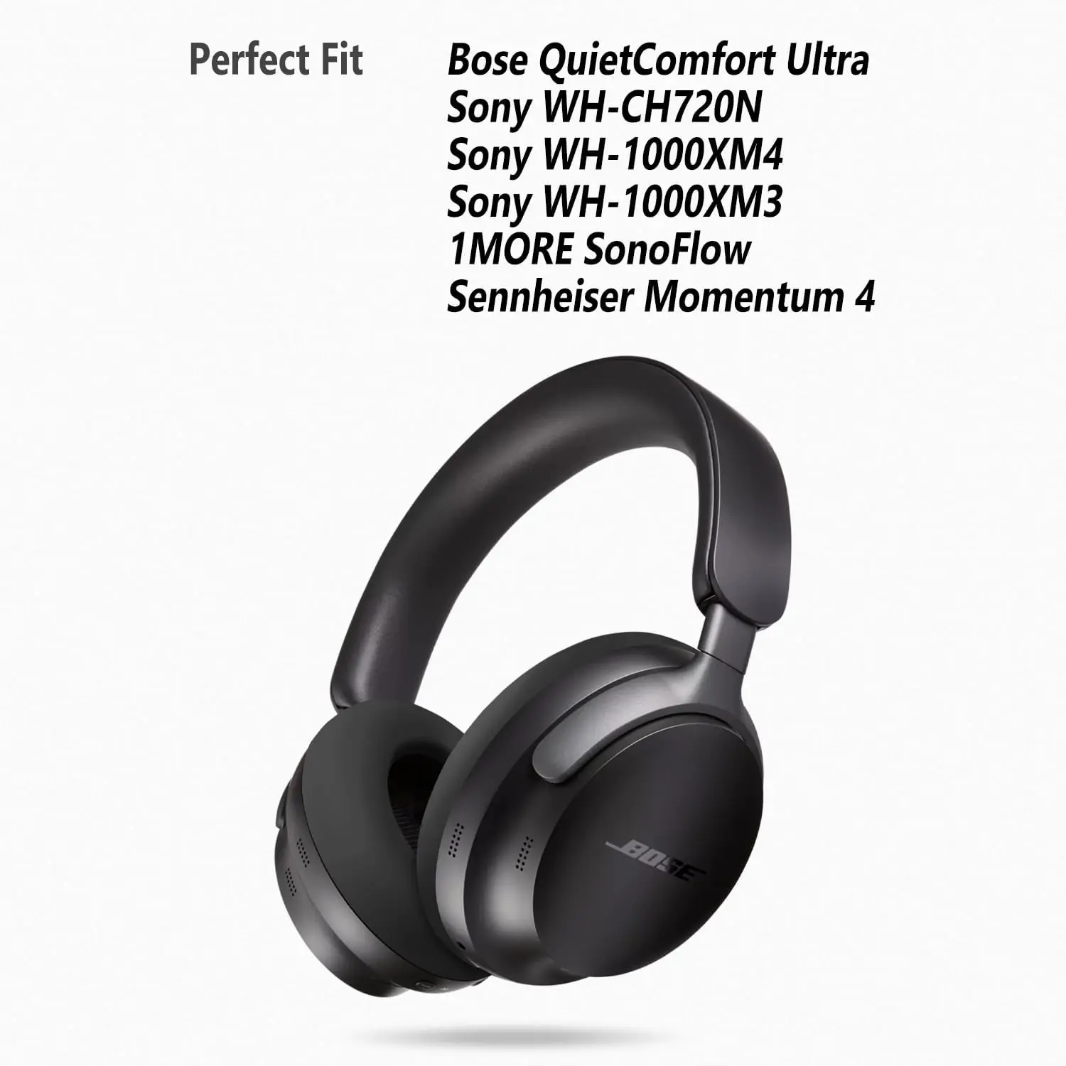Sennheiser Headphone Momentum 4 - Silikon ohr schutzhülle für bose qc