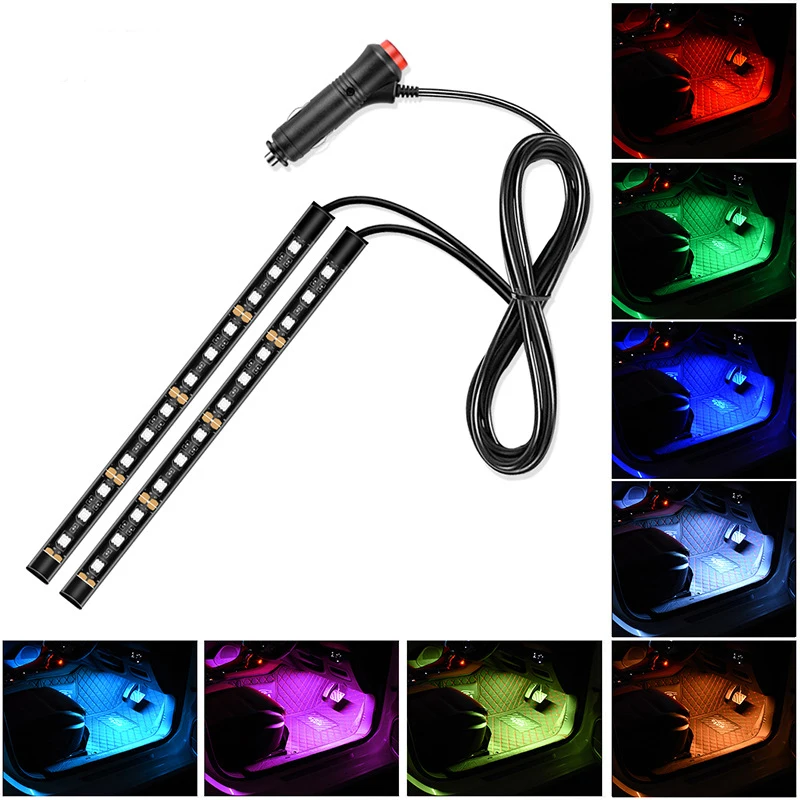 12LED Streifen Lampe USB Auto  – Vape Decoration Bewertung und Preis